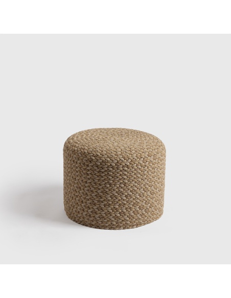 Thyrea: Woven Outdoor Pouffe, Designed by Maanta