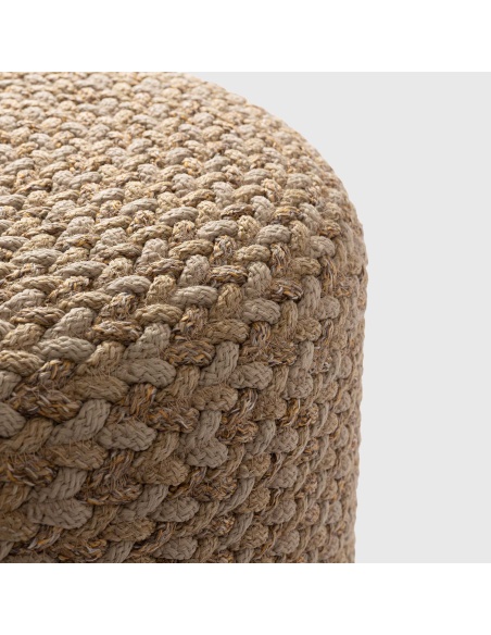Thyrea: Woven Outdoor Pouffe, Designed by Maanta