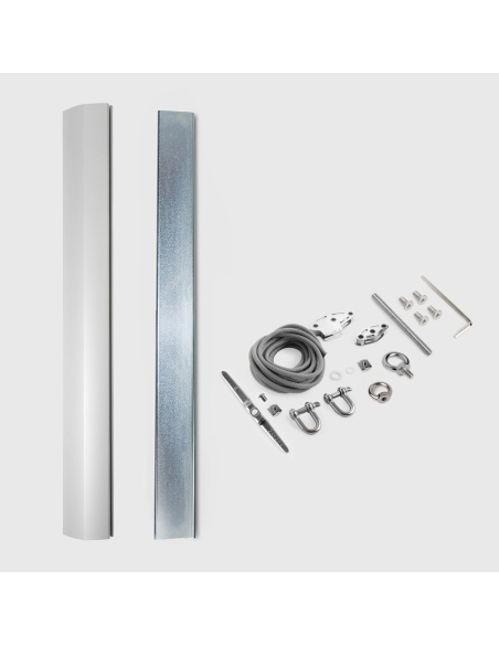 Alu Simple Extension - Adjustable Extension for Shade Sail Pole