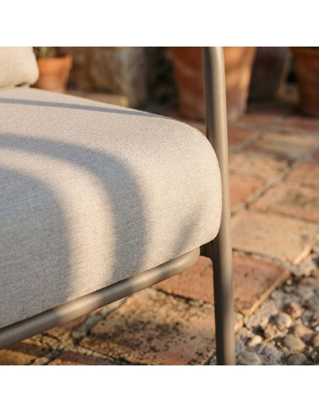 Melina: Garden sofa set with extra-thick cushions