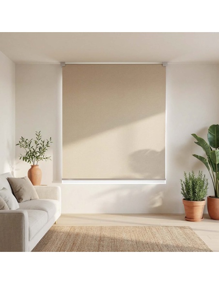 Made-to-Measure Blackout Roller Shade, Kyma Blend Blackout