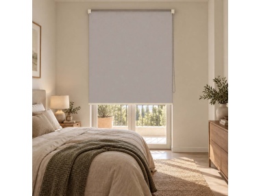 Made-to-Measure Blackout Roller Shade, Kyma Canvas Blackout