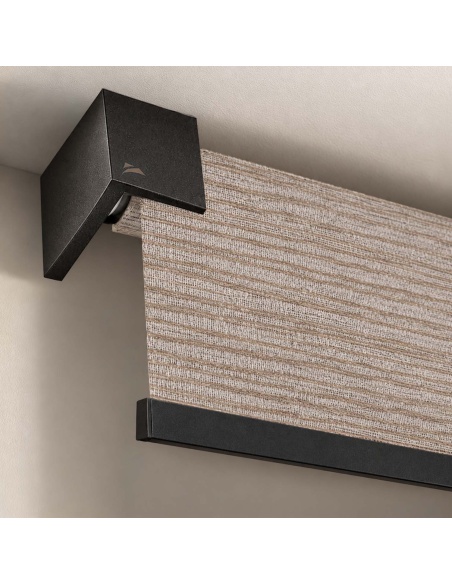 Made-to-Measure Striped Light-Filtering Roller Shade, Kyma Fine Line