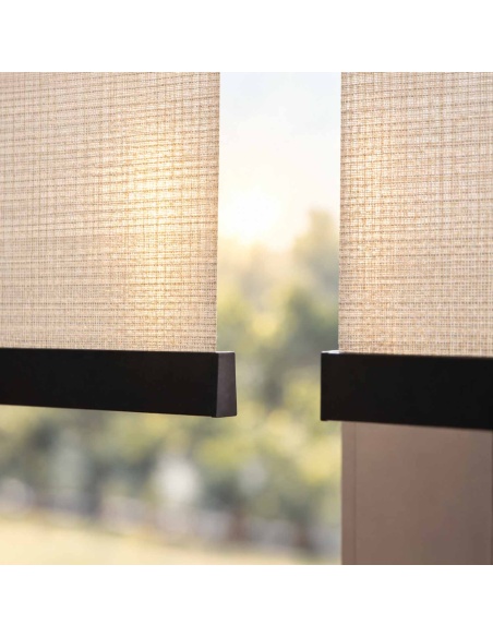Made-to-Measure Sheer Roller Shade, Kyma Satin