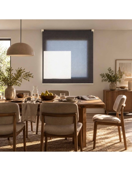 Made-to-Measure Kyma Motorised Light-Filtering Indoor Roller Shade