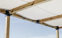 Bugna: shade sail with grommets